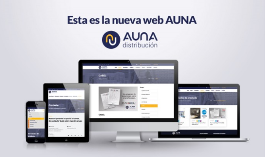 Nueva Web de AUNA distribución